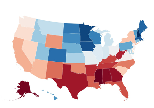 Which state has the best health care for seniors?
